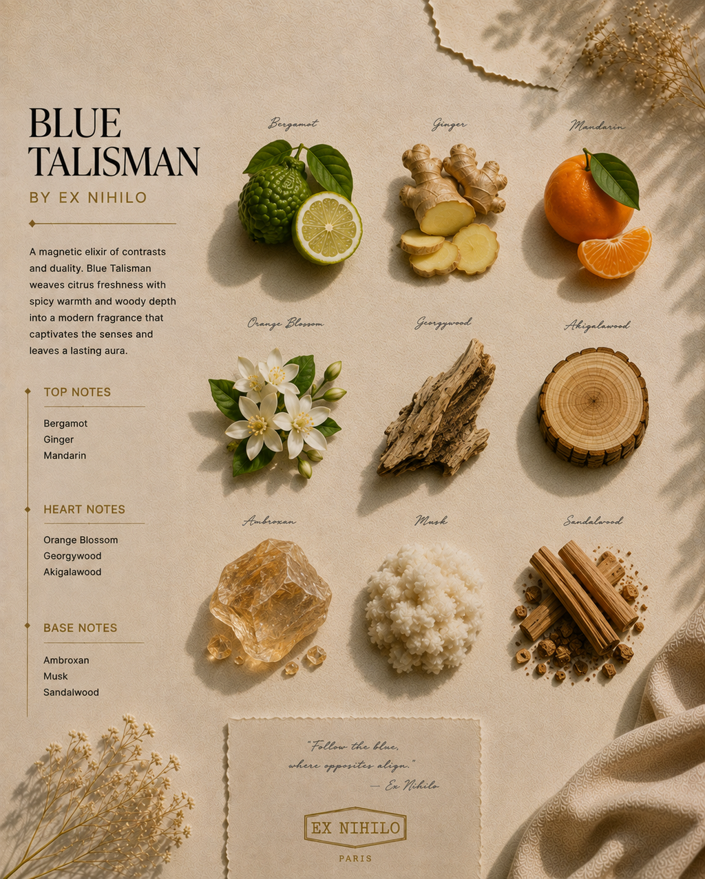 Ex Nihilo – Blue Talisman