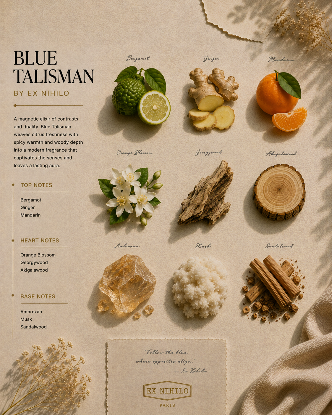 Ex Nihilo – Blue Talisman