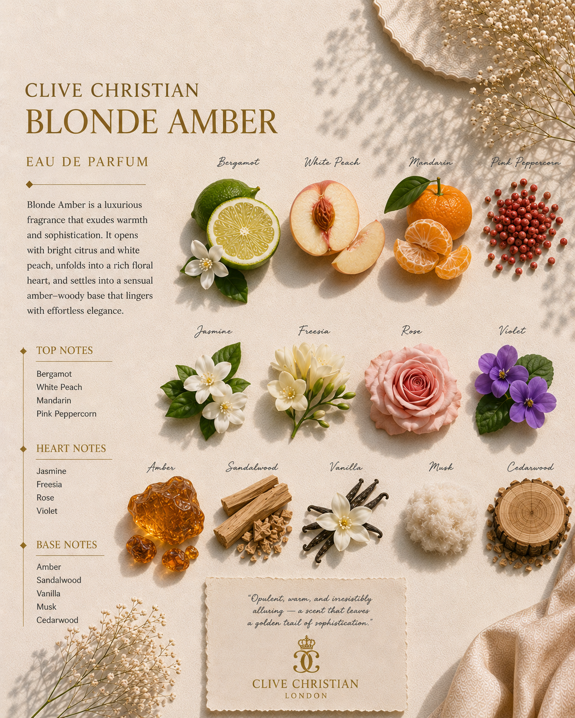 Clive Christian – Blonde Amber